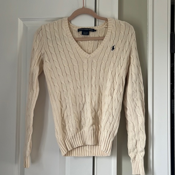 Ralph Lauren Sweaters - Ralph Lauren Sport Cream Sweater